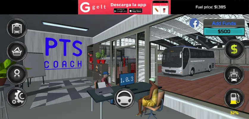 Public Transport Simulator - Coach android App screenshot 4